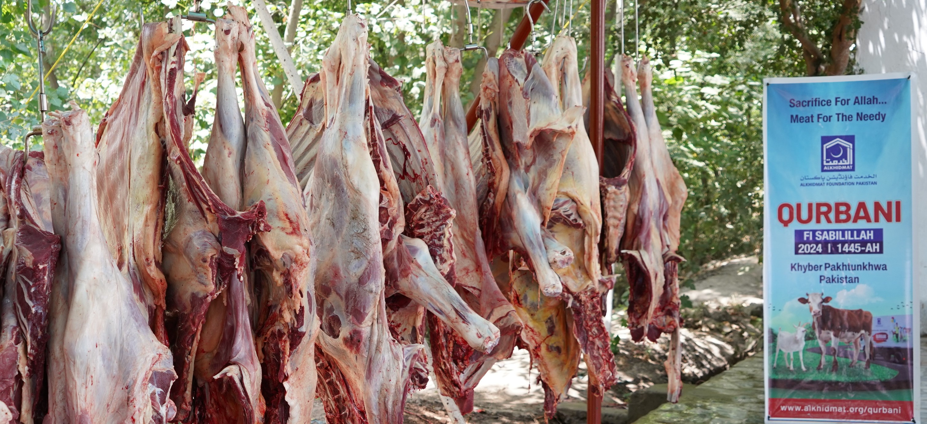 Alkhidmat Foundation Distributes Qurbani Meat Among Needy Families