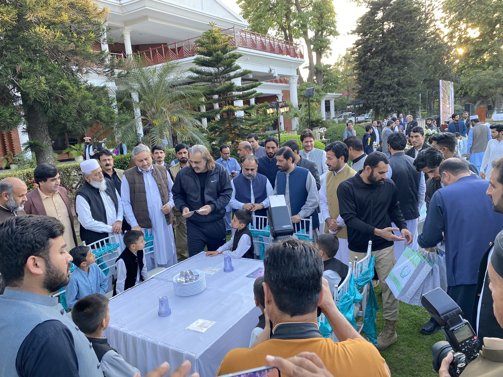 KP CM Hosts Orphan Day Iftar at CM House